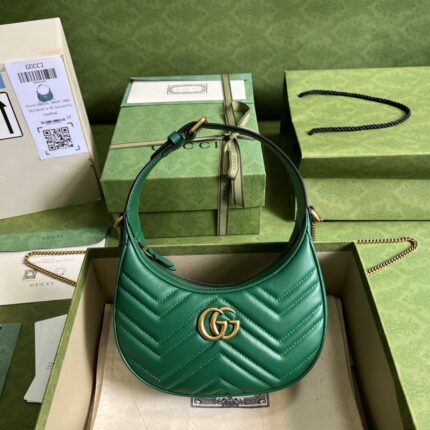 GUCCI Marmont Half Moon Shape Mini Bag