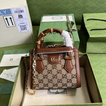 Gucci Diana Crystal Small Tote Bag