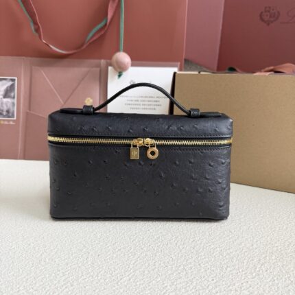 Loro piana Extra Pocket Ostrich L19 BAG