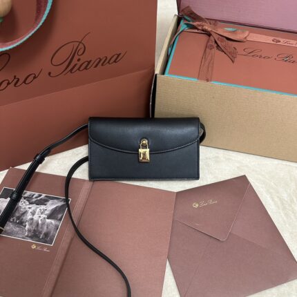Loro piana Pickette Clutch