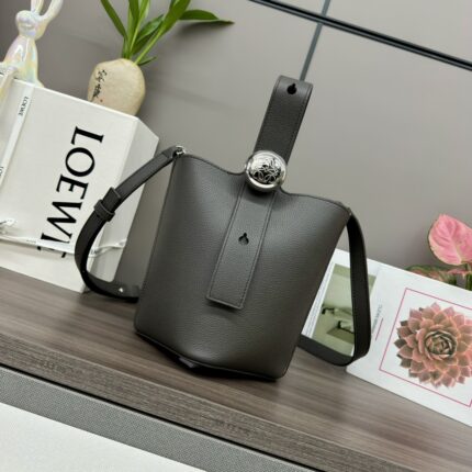 Loewe Mini Pebble Bucket Bag