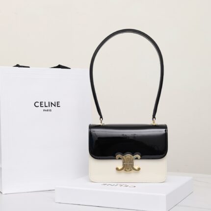 CELINE TEEN GARANCE bag in PATENT CALFSKIN