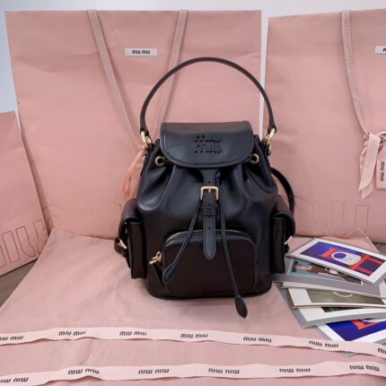miu miu Leather backpack