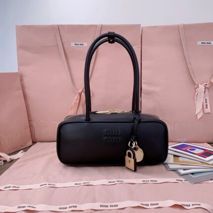 miu miu Small Beau leather bag