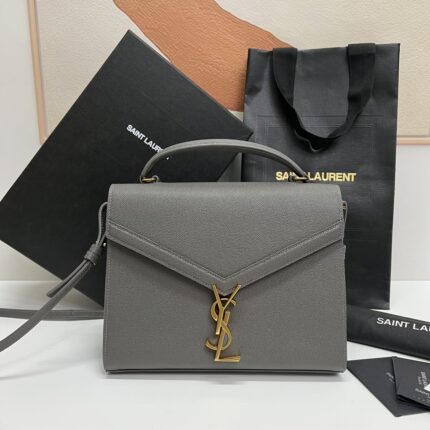 Saint Laurent CASSANDRA Medium top handle bag