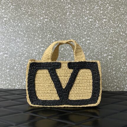Valentino GARAVANI VIVA SUPERSTAR Small Raffia Bag