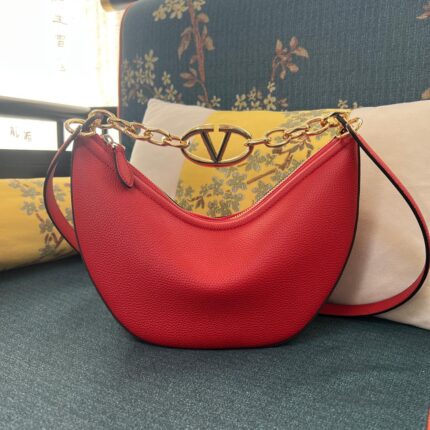 Valentino GARAVANI VLOGO MOON SMALL HOBO BAG