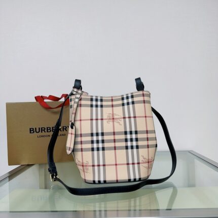 Burberry Small Lorne Bucket Bag