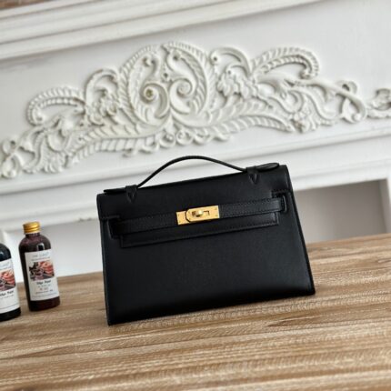 Hermes Kelly Pochette Swift Leather