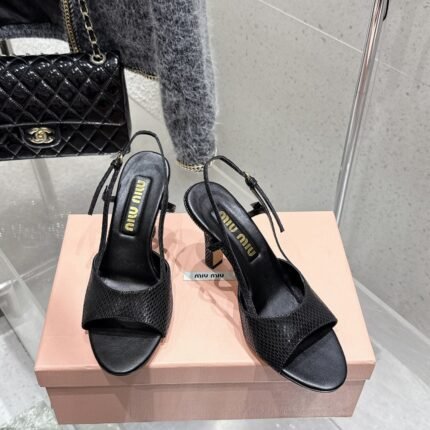 miu miu Ayers slingback sandals