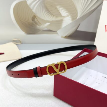 Valentino leather belt 20mm